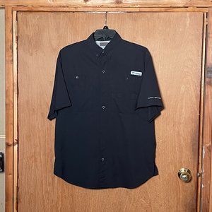 Columbia PFG Short Sleeve Button-Up, Vented, Omni Shade Shirt